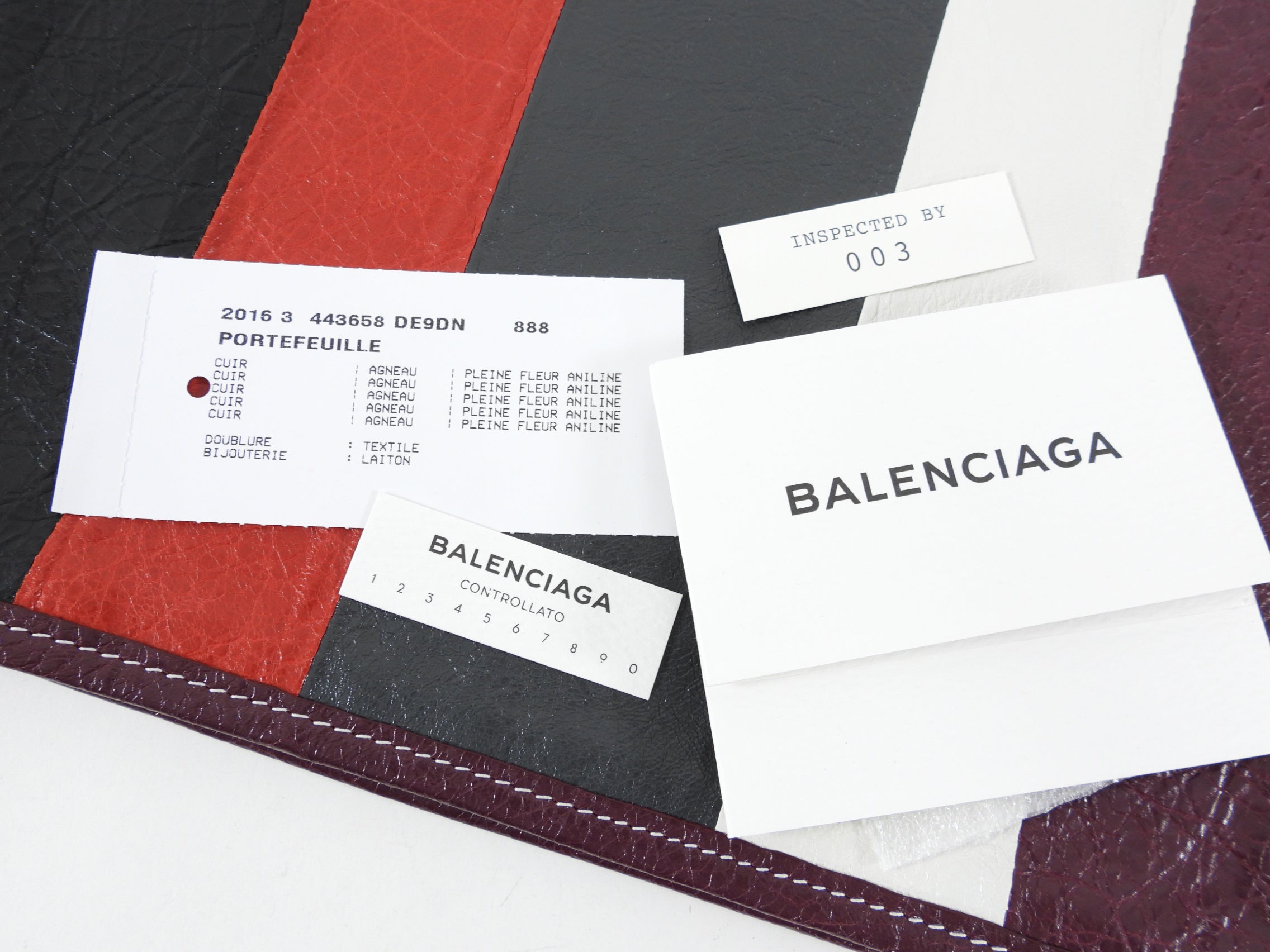 Balenciaga Bazaar Burgundy Stripe Clutch Bag for Women - Fashionable Designer Handbag for Evening Parties, Date Nights & Special Occasions
