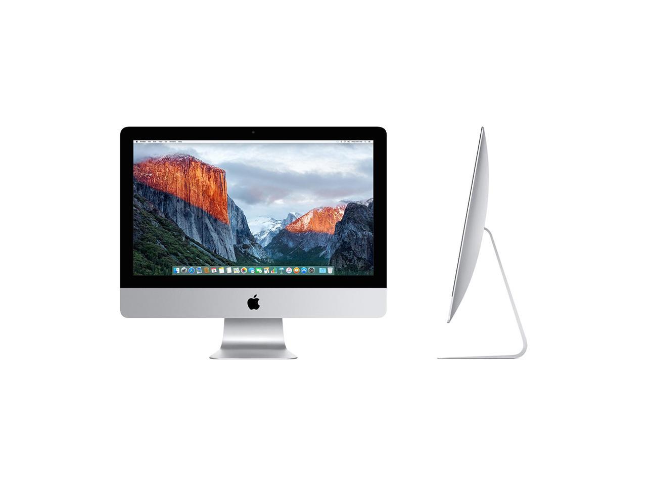 Apple iMac 21.5-inch 4K Retina Display (Mid 2017) - Intel Core i5 3.0GHz, 8GB RAM, 256GB SSD, macOS, Includes Apple Keyboard & Mouse - Perfect for Home Office, Graphic Design & Video Editing