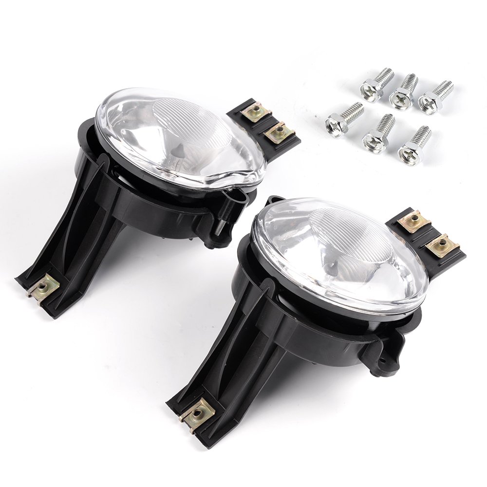 CHEDA Pair Fog Lights Lamps Compatible with Dodge Ram 1500 (2002-2008) & Ram 2500/3500 (2003-2009) - Durable Bumper Driving Fog Light Kit for Pickup Trucks | Enhanced Visibility for Off-Roading, Night Driving & Inclement Weather Conditions
