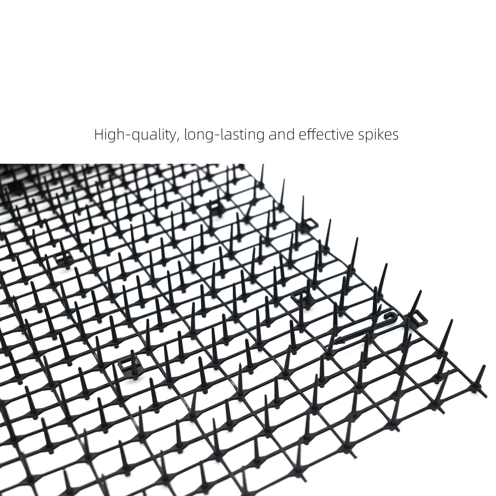 Outdoor Cat Scat Mat with Spikes - 13ft Pet Deterrent for Gardens & Yards