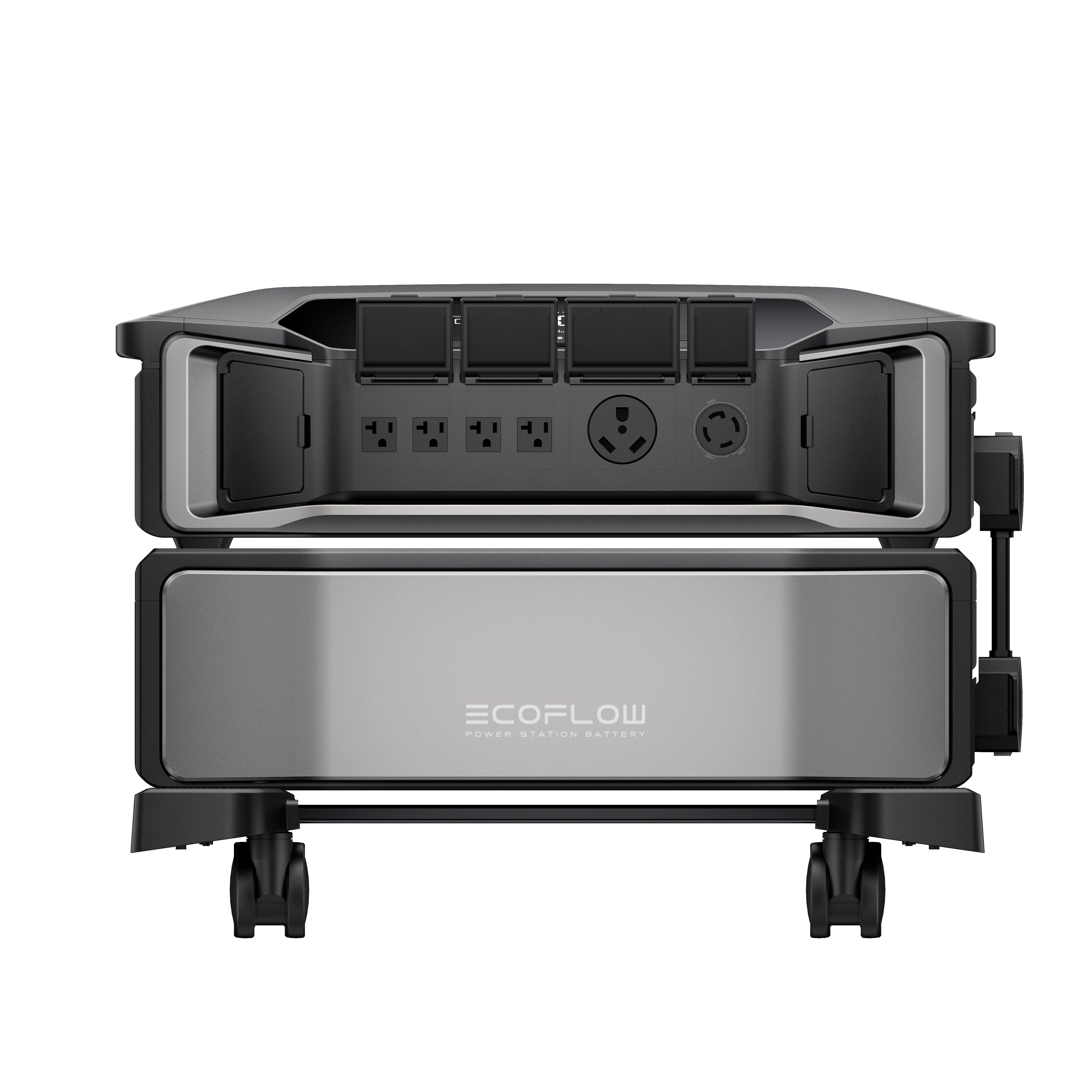 EcoFlow DELTA Pro Ultra Inverter with Double Battery Kits - Portable Solar Power Station for Home Backup, RV Camping & Outdoor Adventures