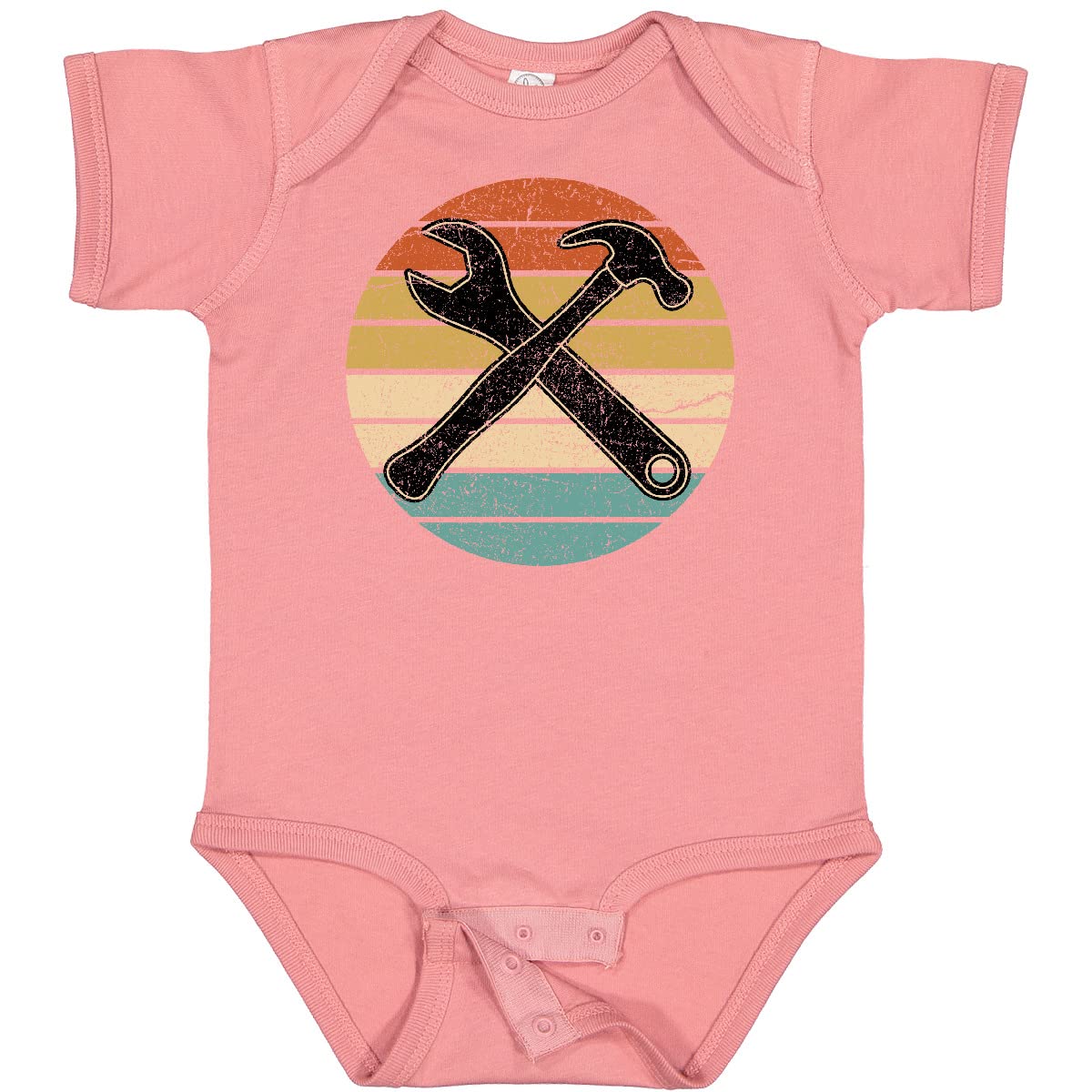 Inktastic Mechanic Tool Set Baby Bodysuit - Funny Handyman Outfit for Infants & Toddlers - Perfect for DIY Enthusiasts, Father's Day, and Playtime Gifts
