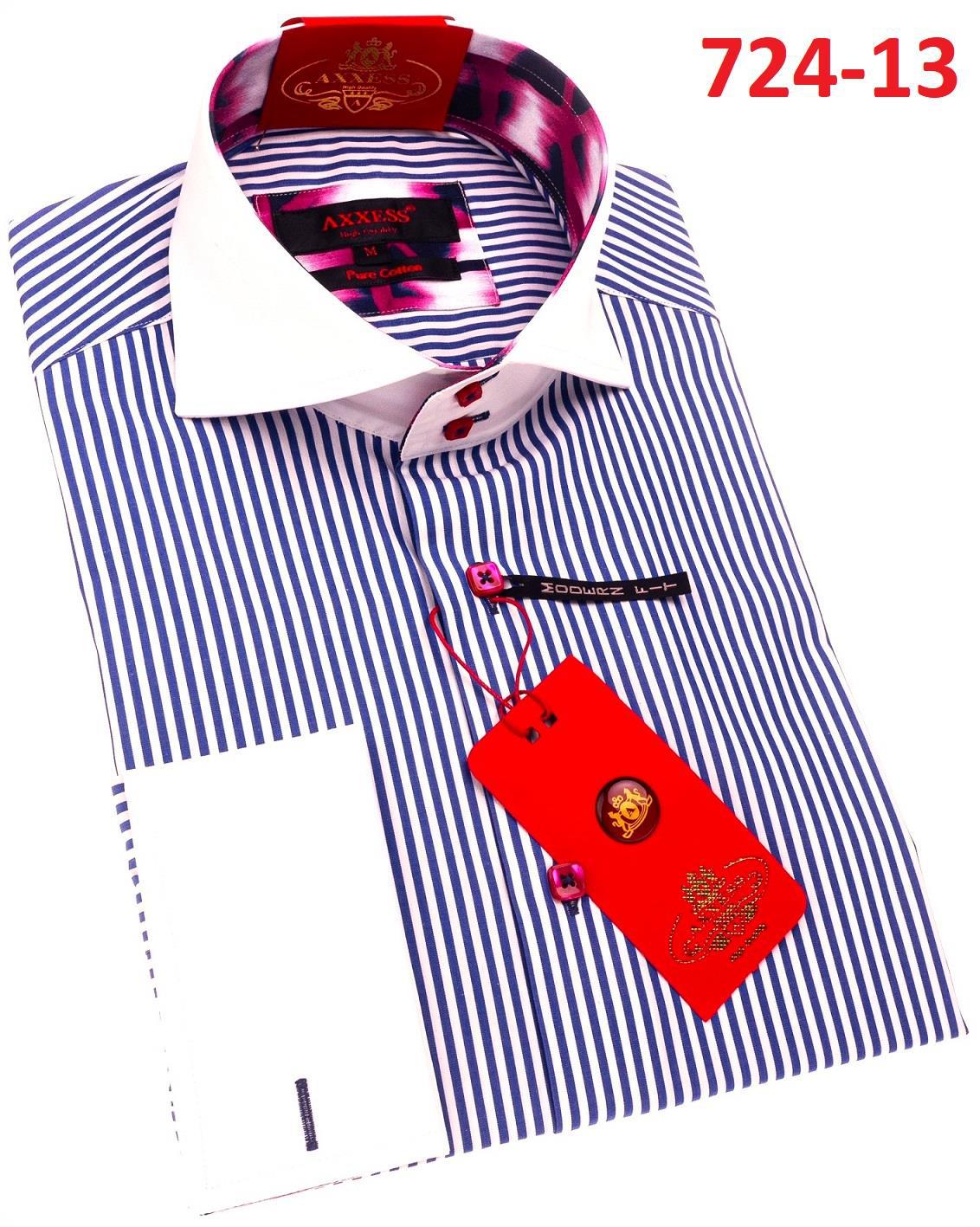Axxess Modern Fit Shirt 724 13 | Premium Comfort Dress Shirt for Men | Business Casual & Office Wear