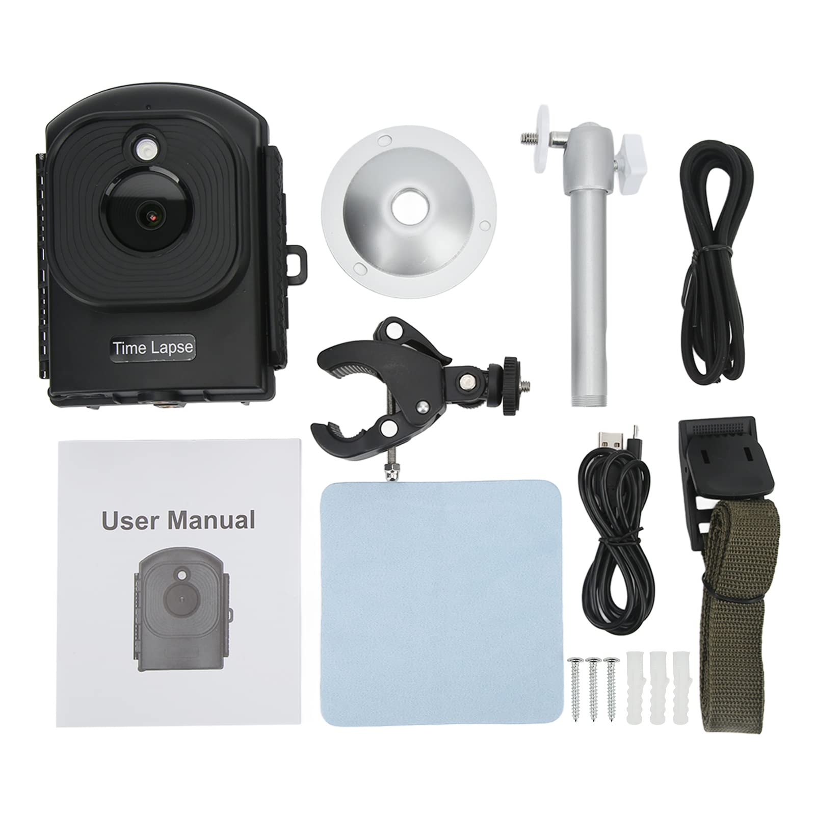1080P HD Time Lapse Camera with 6 Month Battery Life - IP66 Waterproof Mini Digital Camera for Plant Growth, Construction Projects, Weather Monitoring & Bakery Timelapse Videos - Perfect for Outdoor Use, Home Gardening and Commercial Applications