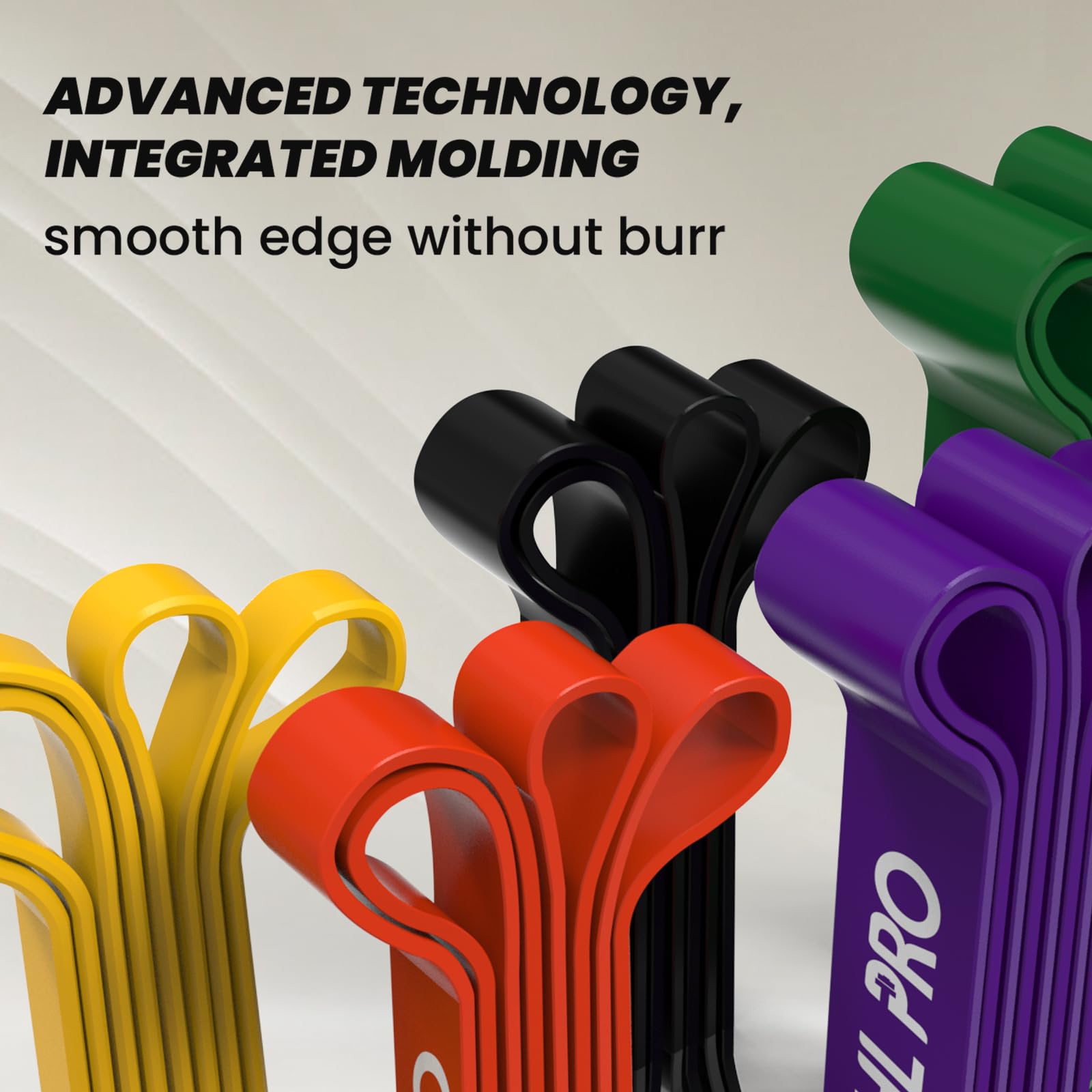Premium Resistance Bands Set for Workouts - Heavy Duty Exercise Bands for Strength Training, Yoga, Physical Therapy & Home Gym Fitness - Ideal for Muscle Building, Rehabilitation & Full Body Workouts