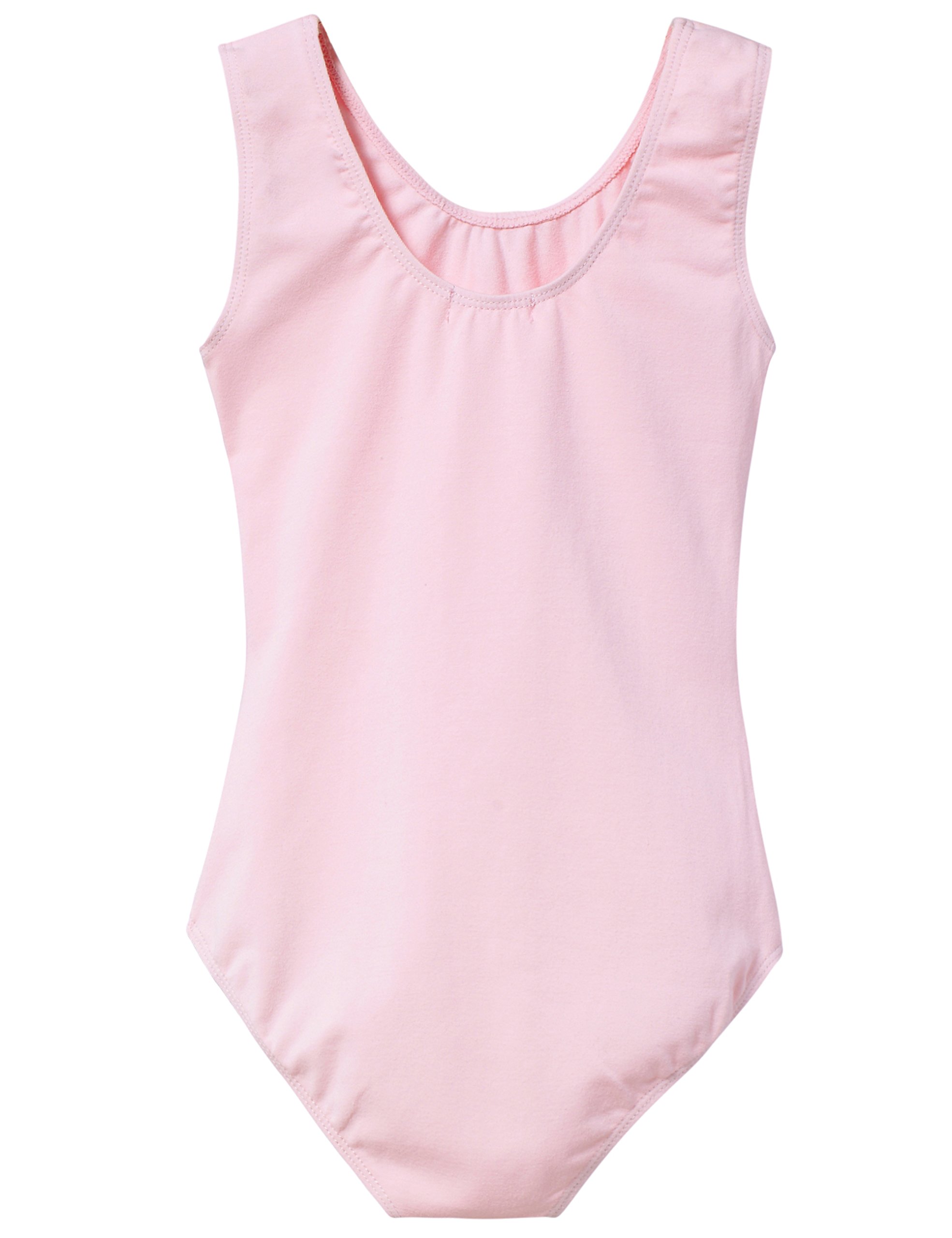 MdMdB Girls' Dance Leotard - Sleeveless Ballet & Gymnastics Top with Mesh Cross Front Design - Perfect for Ballet Class, Gymnastics Practice & Dance Performances