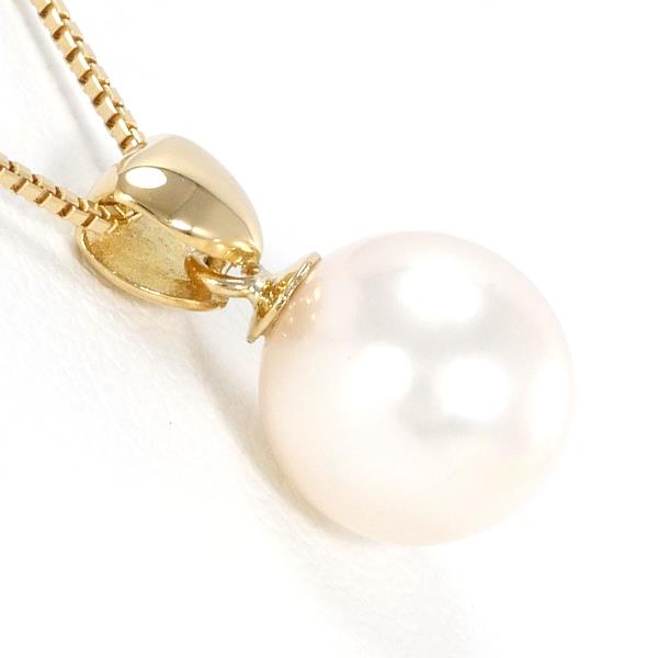 18K Yellow Gold Pearl Necklace for Women - Elegant & Timeless Jewelry Gift for Birthday, Anniversary & Wedding | Perfect for Formal Events & Special Occasions
