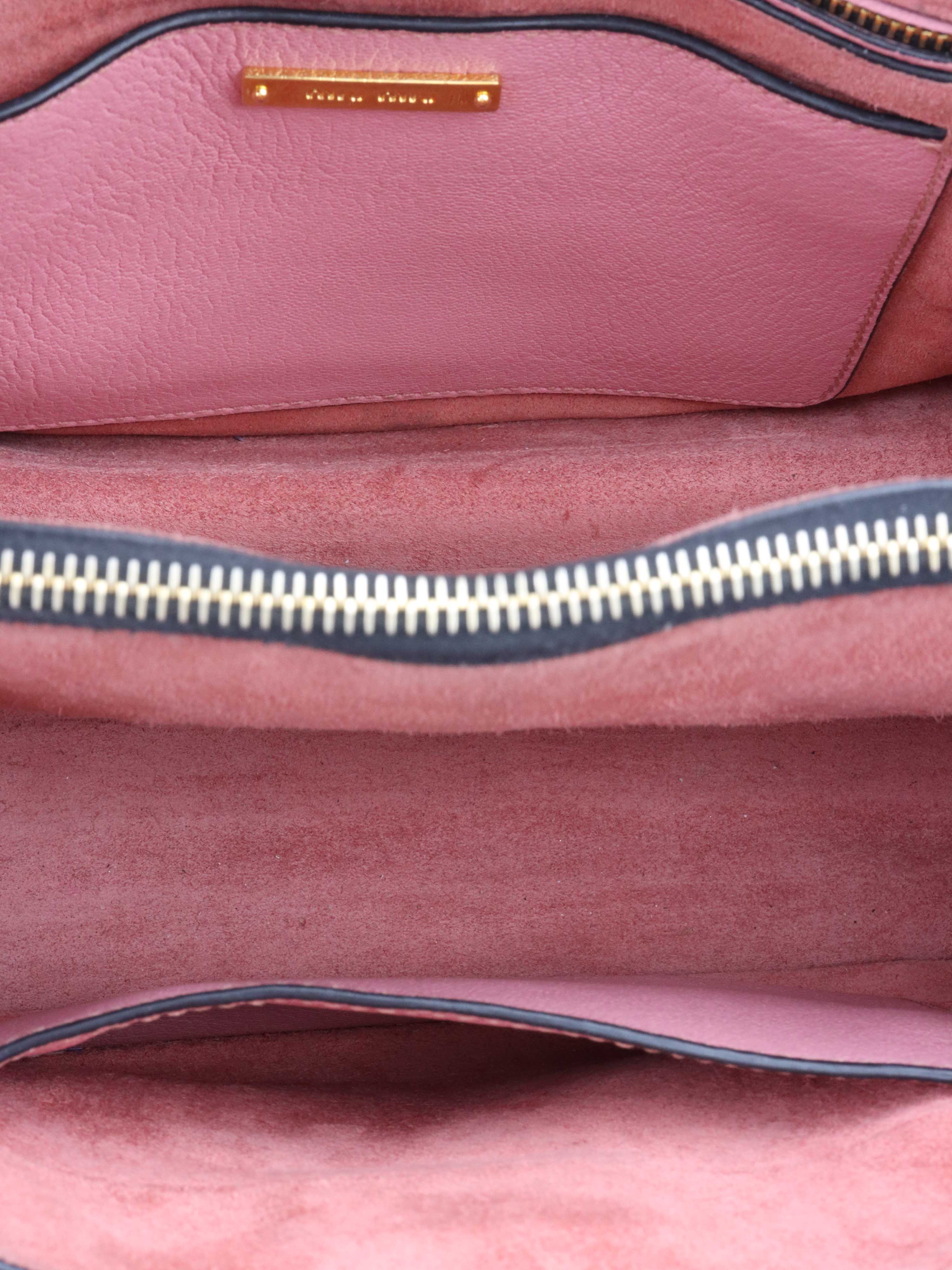 Miu Miu Pink Leather Tote Shoulder Bag for Women - Fashionable Designer Handbag for Work, Travel & Everyday Use