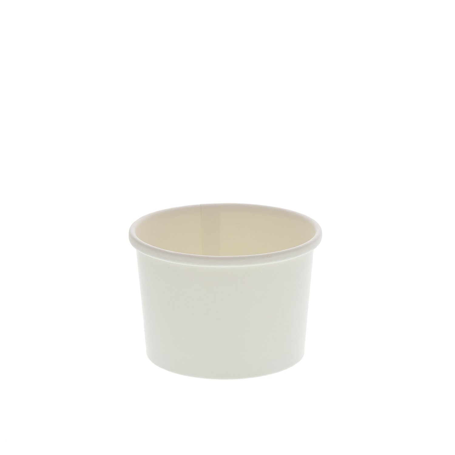 8 oz White Paper Food Containers with Lids - 250 Pack | Disposable Takeout Boxes for Restaurants, Catering & Meal Prep
