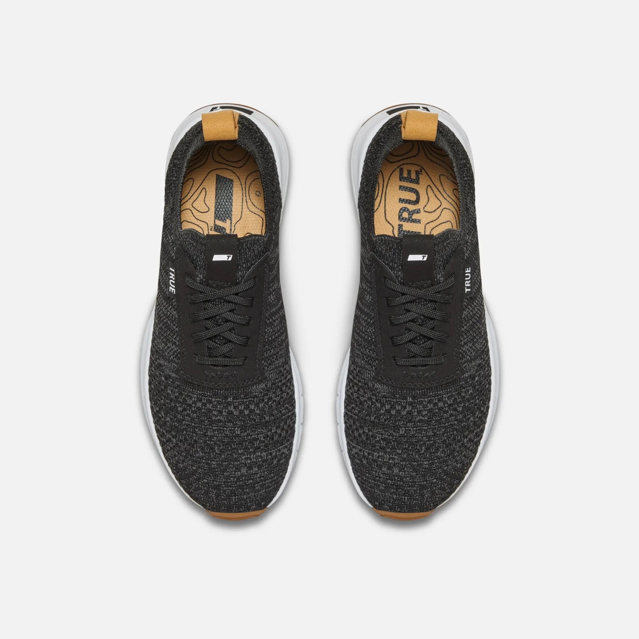 TRUE Women's All Day Knit II Comfortable Stretchy Casual Sneakers - Perfect for Walking, Work & Everyday Wear
