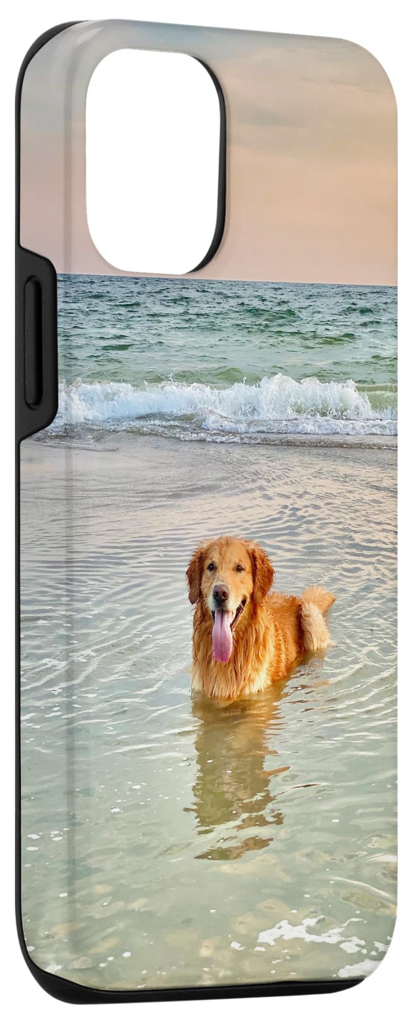 iPhone 12/12 Pro Golden Retriever Dog Case - Cute Protective Phone Cover for Apple iPhone 12 & 12 Pro - Perfect Gift for Dog Lovers & Pet Owners