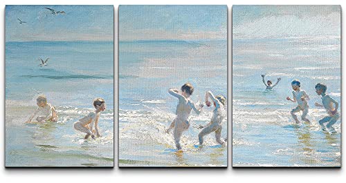 Boys Bathing at Skagen Beach