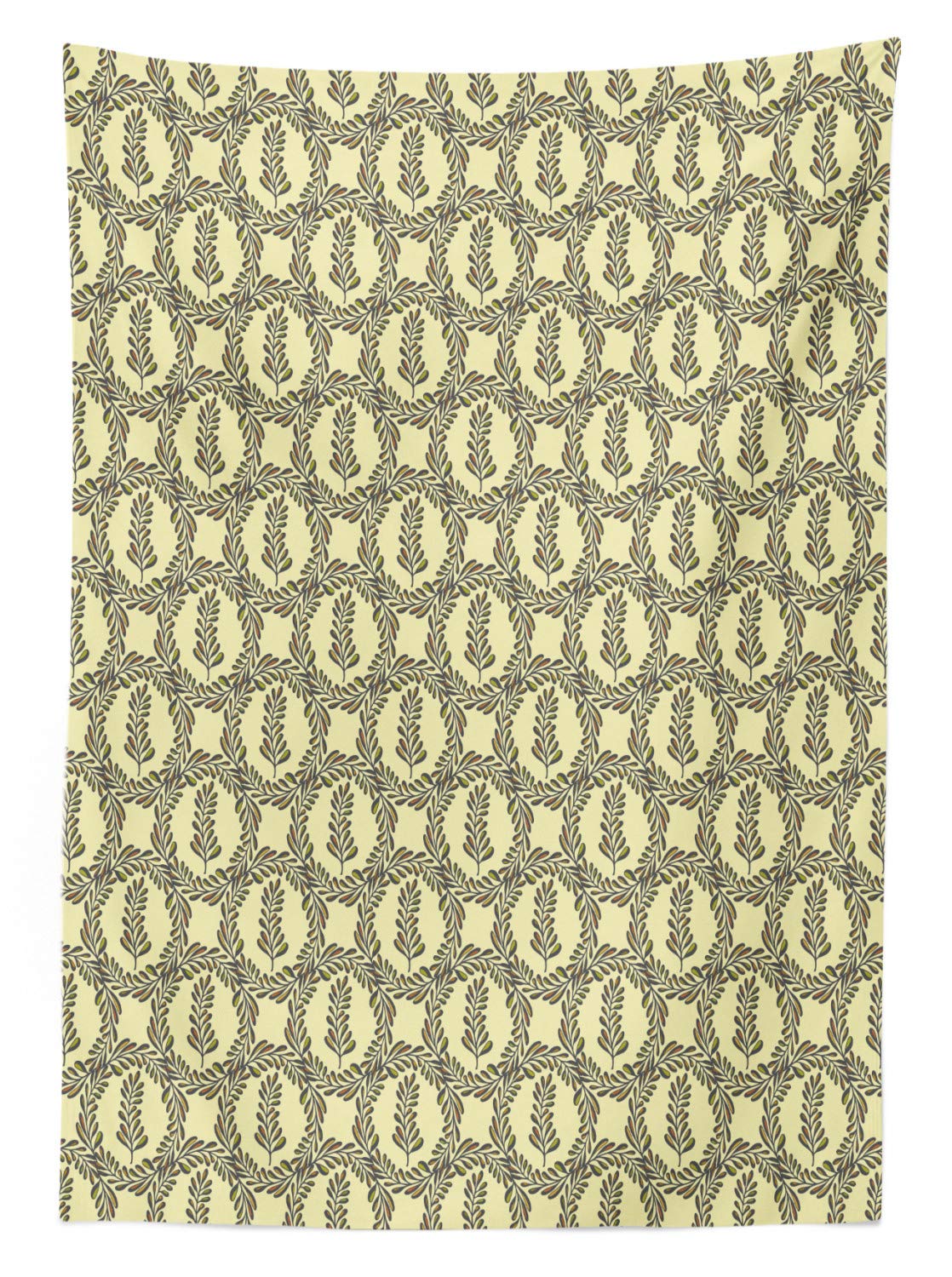Ambesonne Laurel Wreath Outdoor Tablecloth - 58