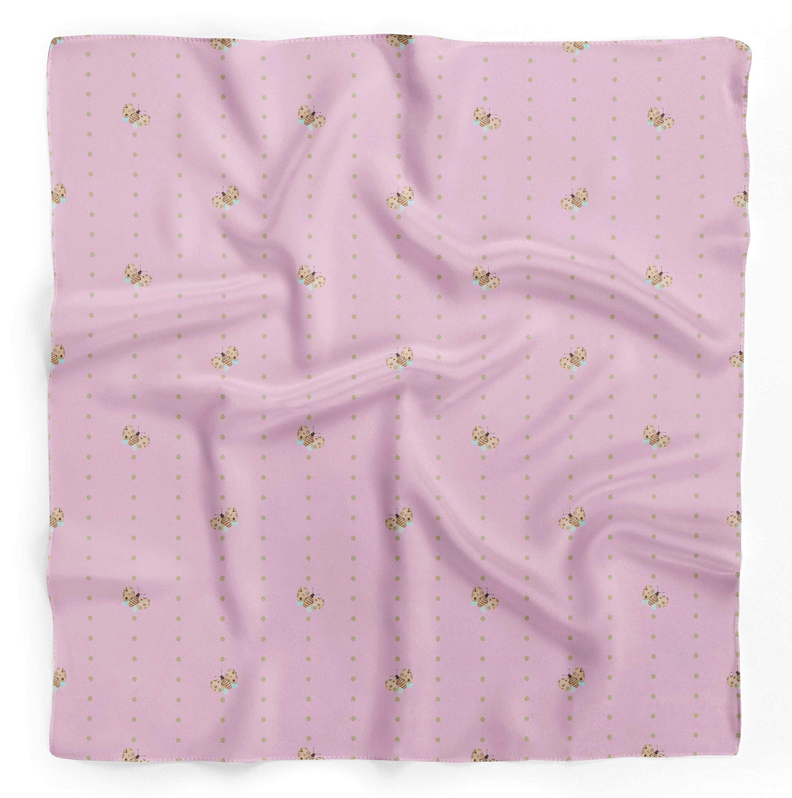 Bimba Pure Silk Printed Head Bandanas & Summer Neck Scarves for Women - Fashionable Hair Accessories & Sun Protection for Outdoor Activities, Travel, and Yoga