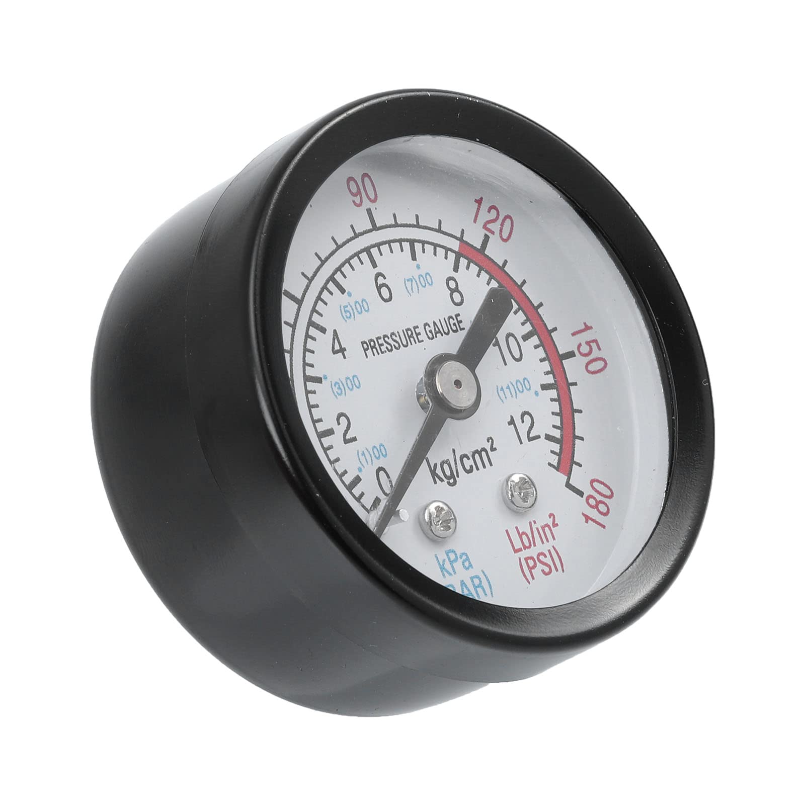 TEHAUX 0-180psi Air Compressor Pressure Gauge - Heavy Duty Brass Construction, Accurate Air Tank Pressure Measurement - Perfect for HVAC Systems, Pneumatic Tools & Automotive Tire Inflation