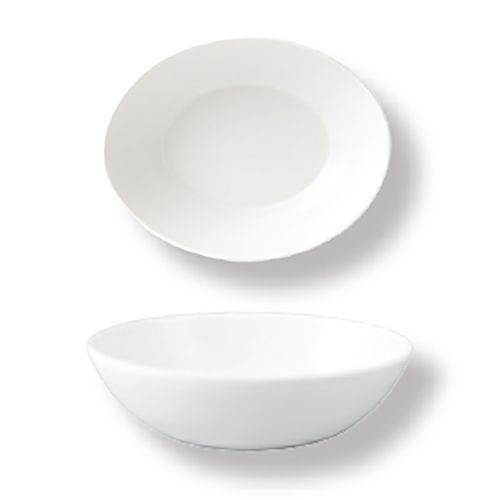 Chef & Sommelier Eternity 16 Oz Oval Bowl - Set of 12 Premium Restaurant-Grade Serving Bowls for Soup, Salad, Pasta & Dessert Presentation