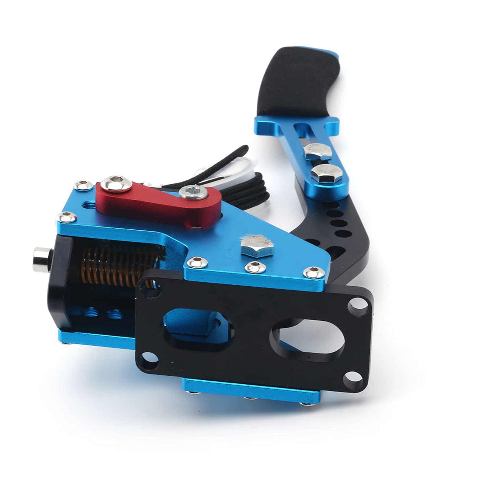 Muge Racing USB Handbrake 64-bit for PC - Compatible with Logitech G27 G25 G29, Thrustmaster T500 T300, Fanatec - Perfect for SIM Racing Games Like Dirt Rally 2.0, LFS - Blue - Ideal for Drifting, Rally & Racing Simulation Setup