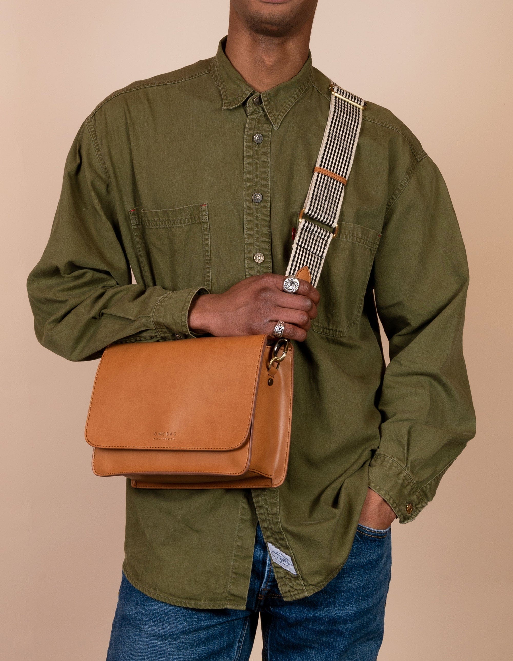 Audrey Vegan Leather Crossbody Bag for Women - Brown | Stylish & Eco-Friendly Apple Leather Handbag for Everyday Use, Travel & Shopping