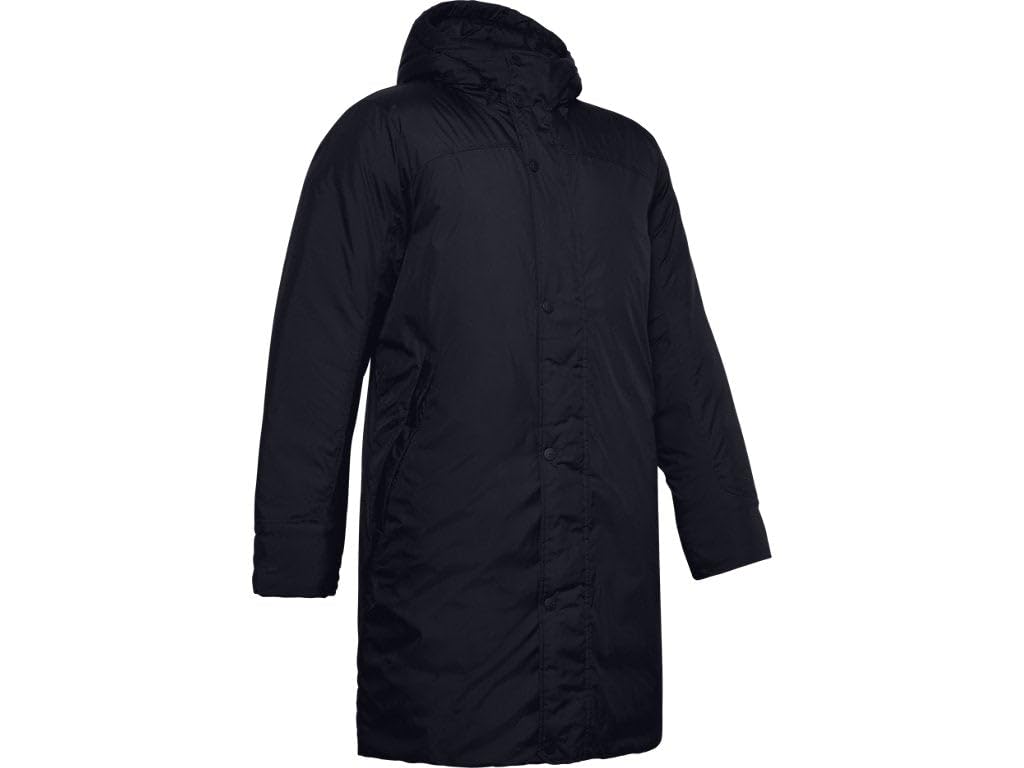 Under Armour Men's Armour Insulated Bench Coat - Winter Jacket for Men, Waterproof & Windproof, Black | Perfect for Outdoor Activities, Hiking & Cold Weather