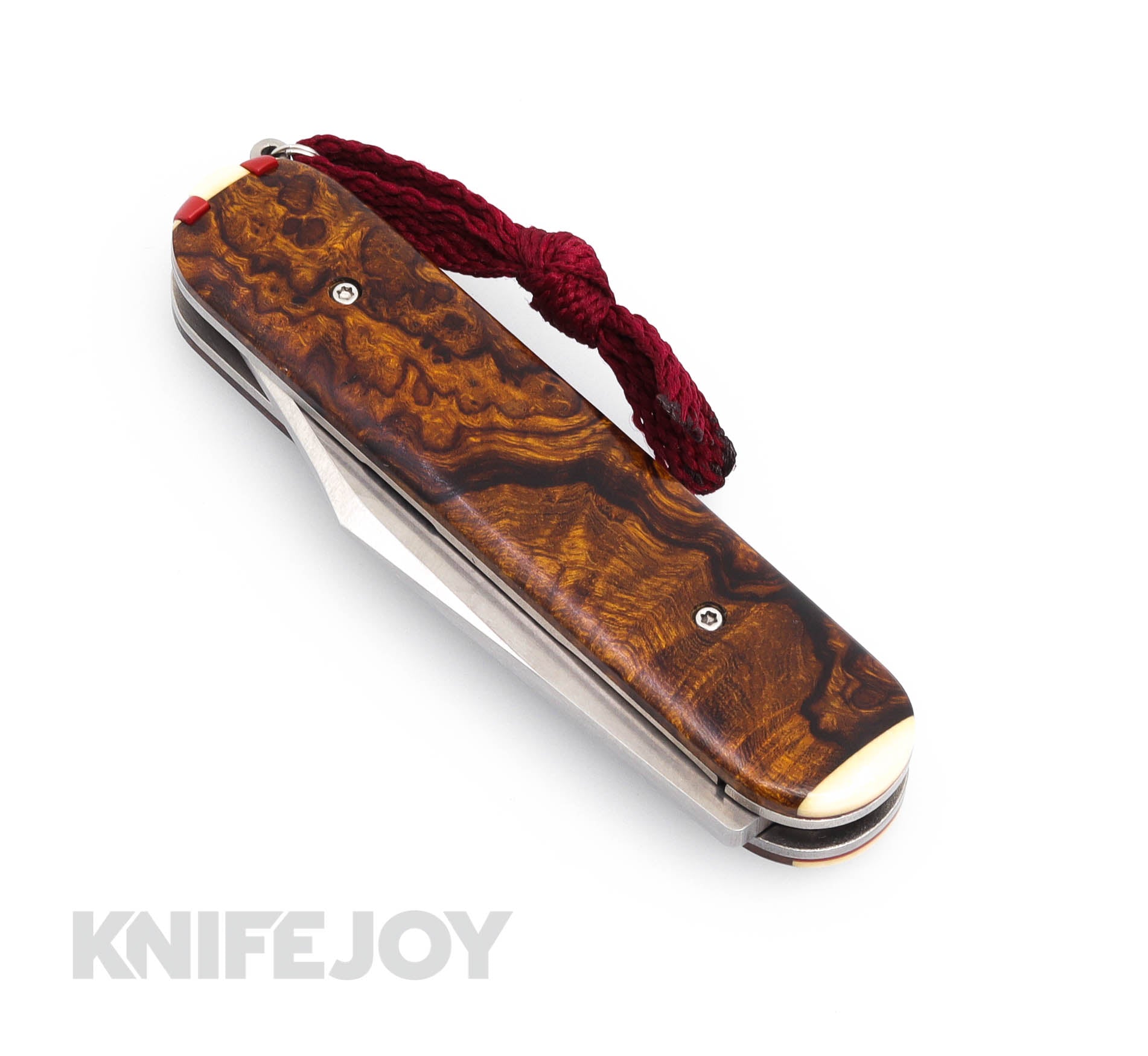 Premium CPM 154 Blade Switchblade Knife - Desert Ironwood & Antique Micarta Handle - Tactical EDC Pocket Knife for Outdoor Survival, Camping & Everyday Carry