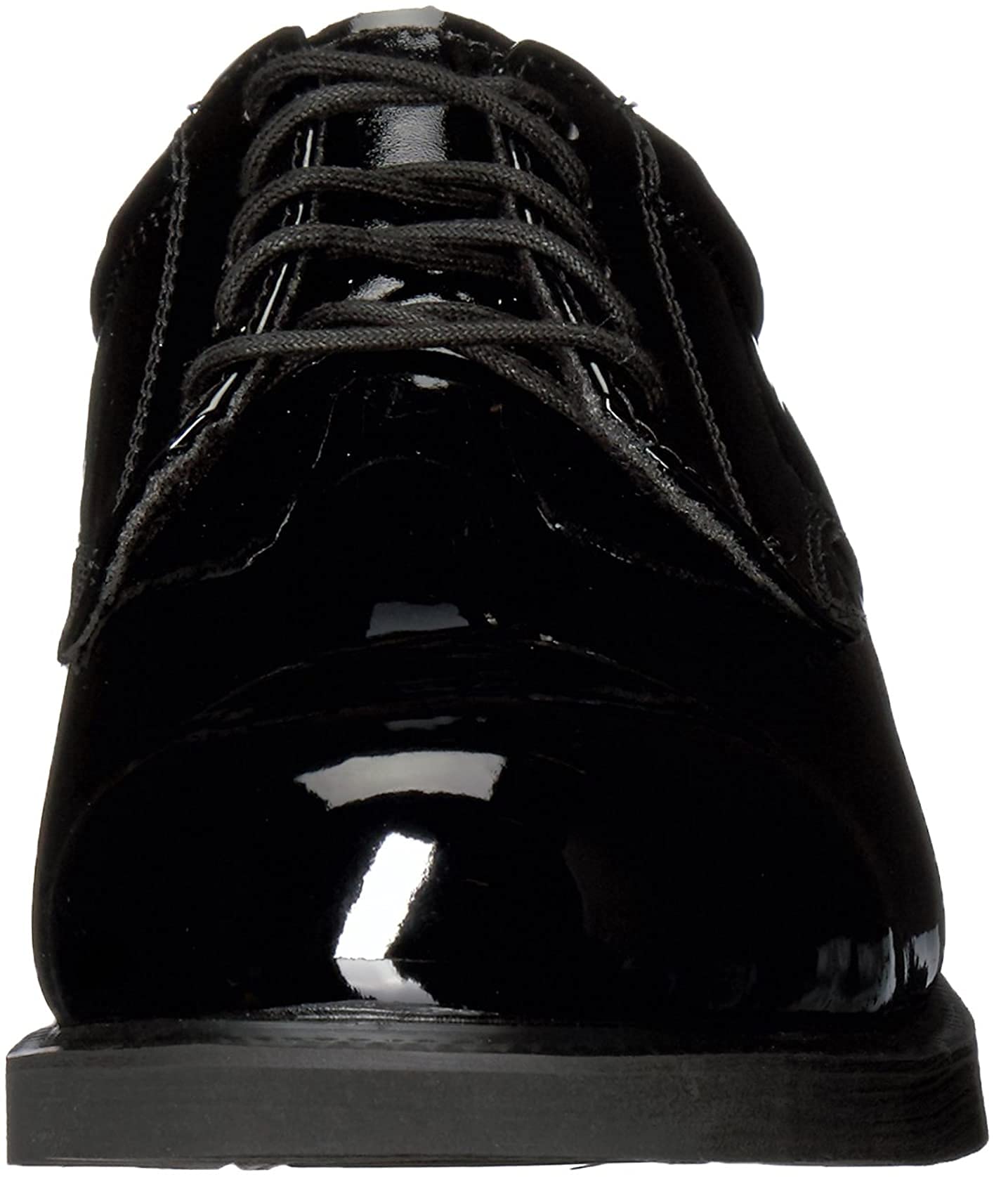 Thorogood Men's & Women's Black Poromeric Uniform Oxford Dress Shoes - Comfortable & Durable for Work, Police, Security & Formal Occasions