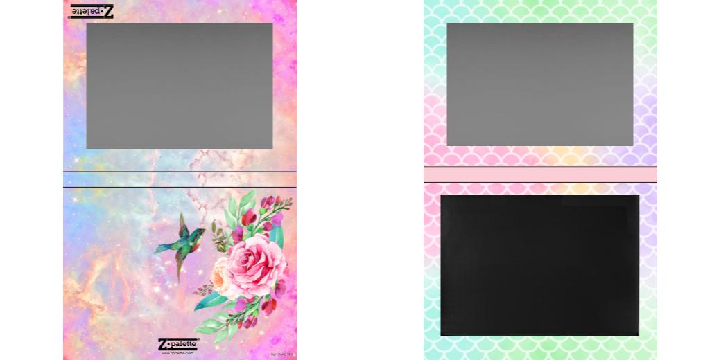 Custom Extra Large Z Palette - Magnetic Makeup Palette for Eyeshadows & Blush - Perfect for Professional Makeup Artists & Travel Makeup Organizer
