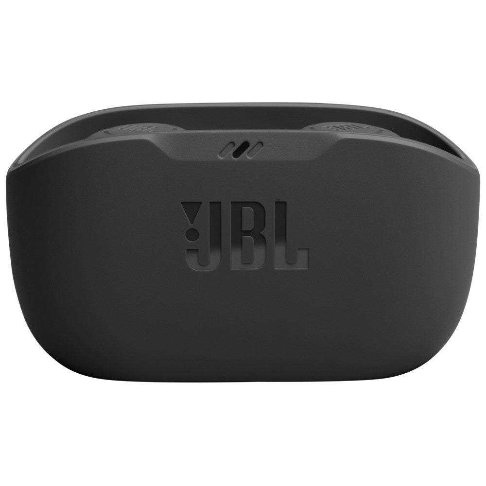 JBL Vibe Buds True Wireless Bluetooth Earbuds - Black (Renewed Like New) | Noise Cancelling, 32H Battery, IP54 Waterproof for Gym, Running & Commuting