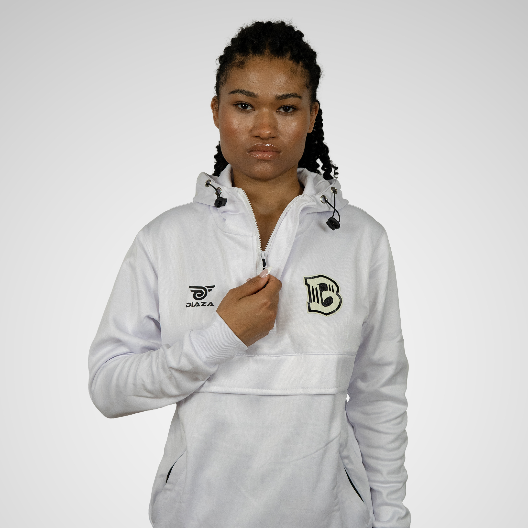 Brooklyn FC Women's EL Blanco Hoodie - Soft Fleece Pullover for Soccer Fans - Perfect for Game Day & Casual Wear