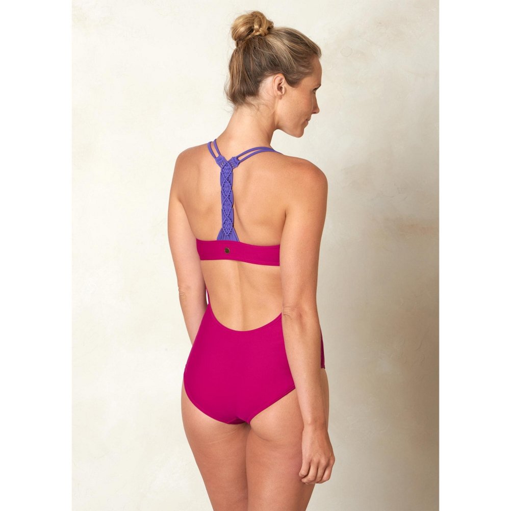 prAna Women's Inez One Piece Swimsuit - UPF 50+ Sun Protection, Quick Dry, Chlorine Resistant for Beach, Pool & Yoga | Sustainable Swimwear for Active Women