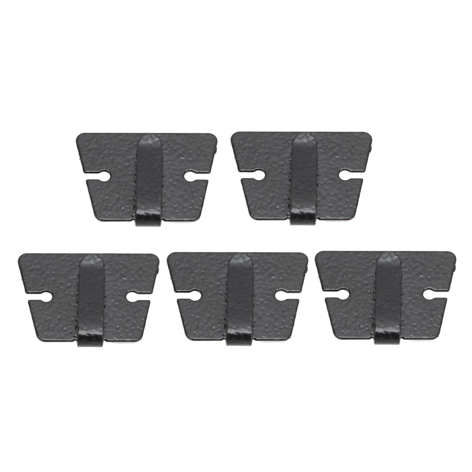 5Pcs Universal Metal Car Radio Microphone Holder Clip - Compatible with ICOM IC-2720H, IC-2820H & Kenwood TM241, TM231 - Easy Installation for Truck, Jeep, RV & Off-Road Vehicles