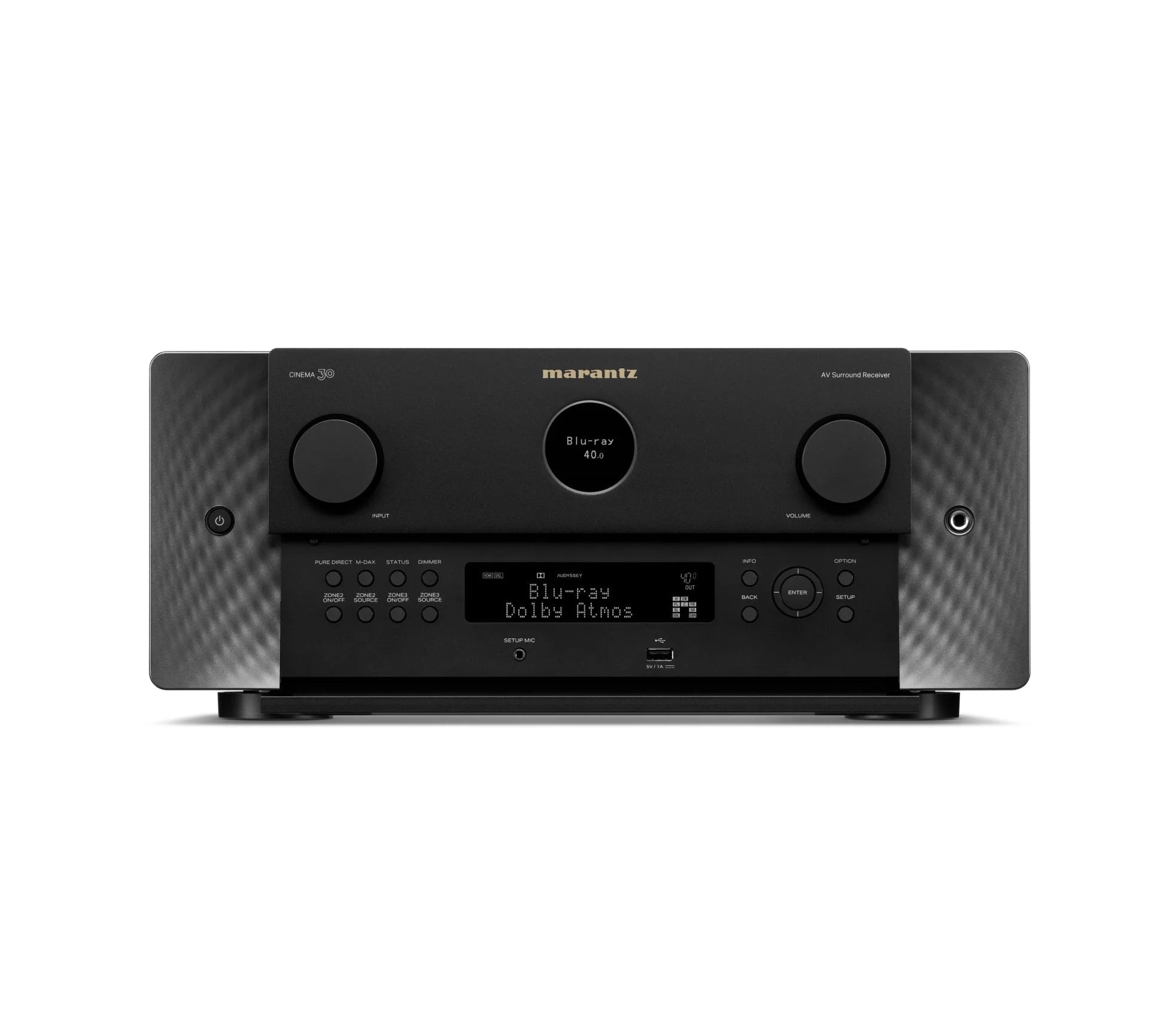 Dreamedia Platinum Home Theater System - 4K Ultra HD Projector with 5.1 Surround Sound & 120