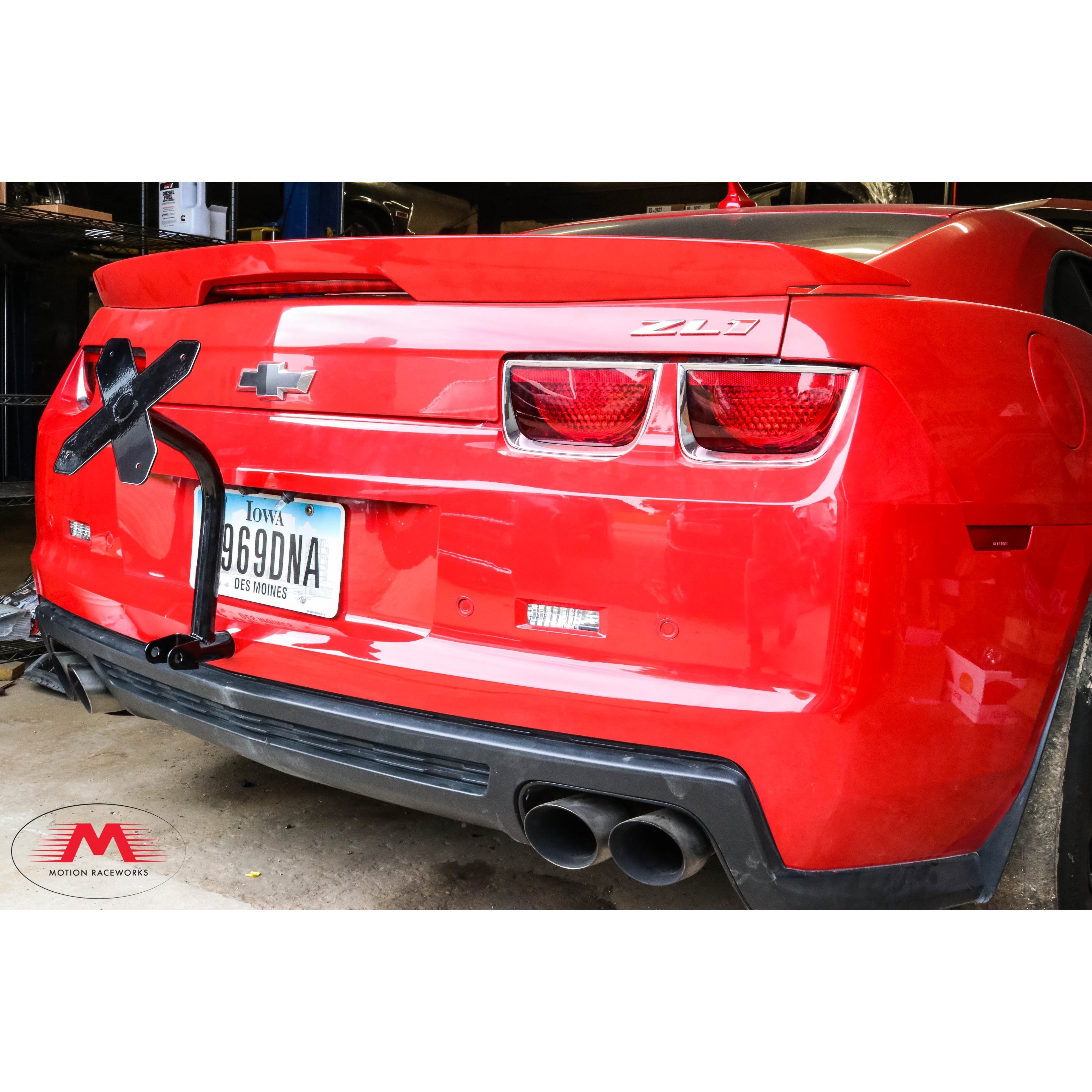 2010-2015 5th Generation Chevy Camaro Parachute Mount Bracket - Compatible with 14-190 Models | Drag Racing, Track Use & Show Car Accessories