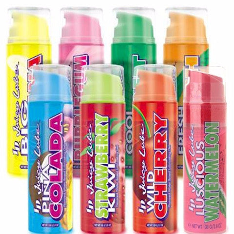 Juicy Lube Flavored Personal Lubricant - Water-Based, Long-Lasting, 10 Delicious Flavors for Enhanced Intimacy & Couples Play