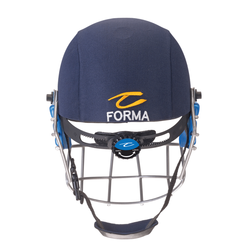 FORMA PRO SRS Stainless Steel Grill Junior Youth Cricket Helmet - Lightweight Protective Gear for Kids Cricket Practice & Matches
