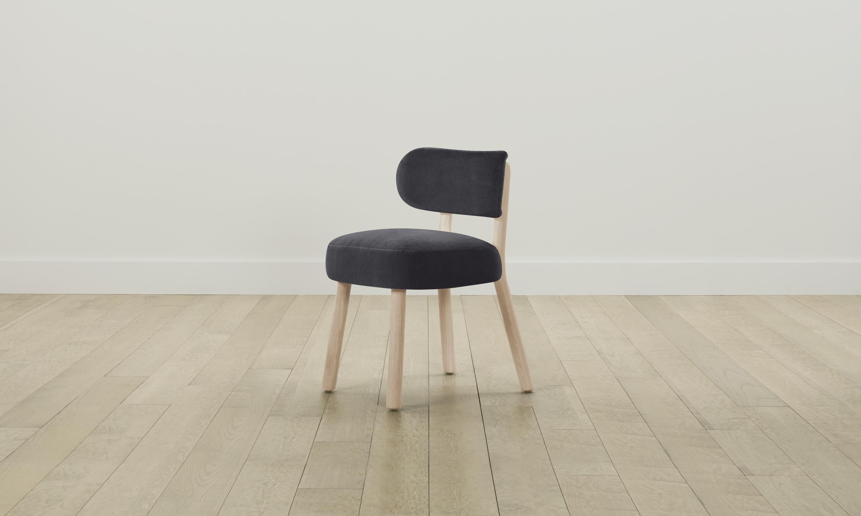 Jane Dining Chair - Premium Performance Velvet Flannel Upholstered Seat - Perfect for Modern Dining Rooms & Kitchen Breakfast Nooks