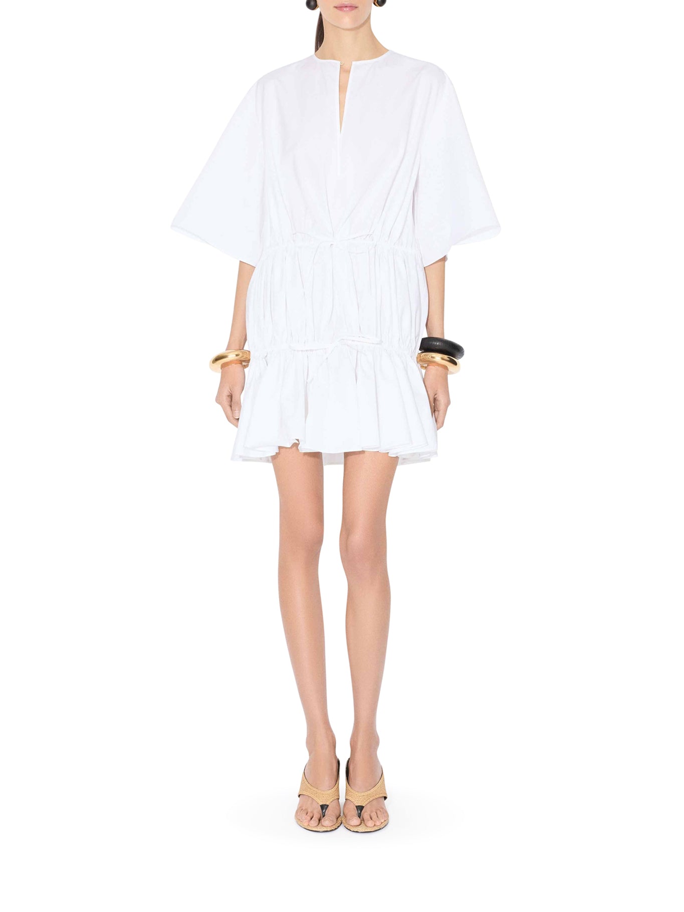Stylish Cotton Poplin Dress for Women | Comfortable & Breathable Summer Dress | Perfect for Casual Outings, Beach Trips & Office Wear