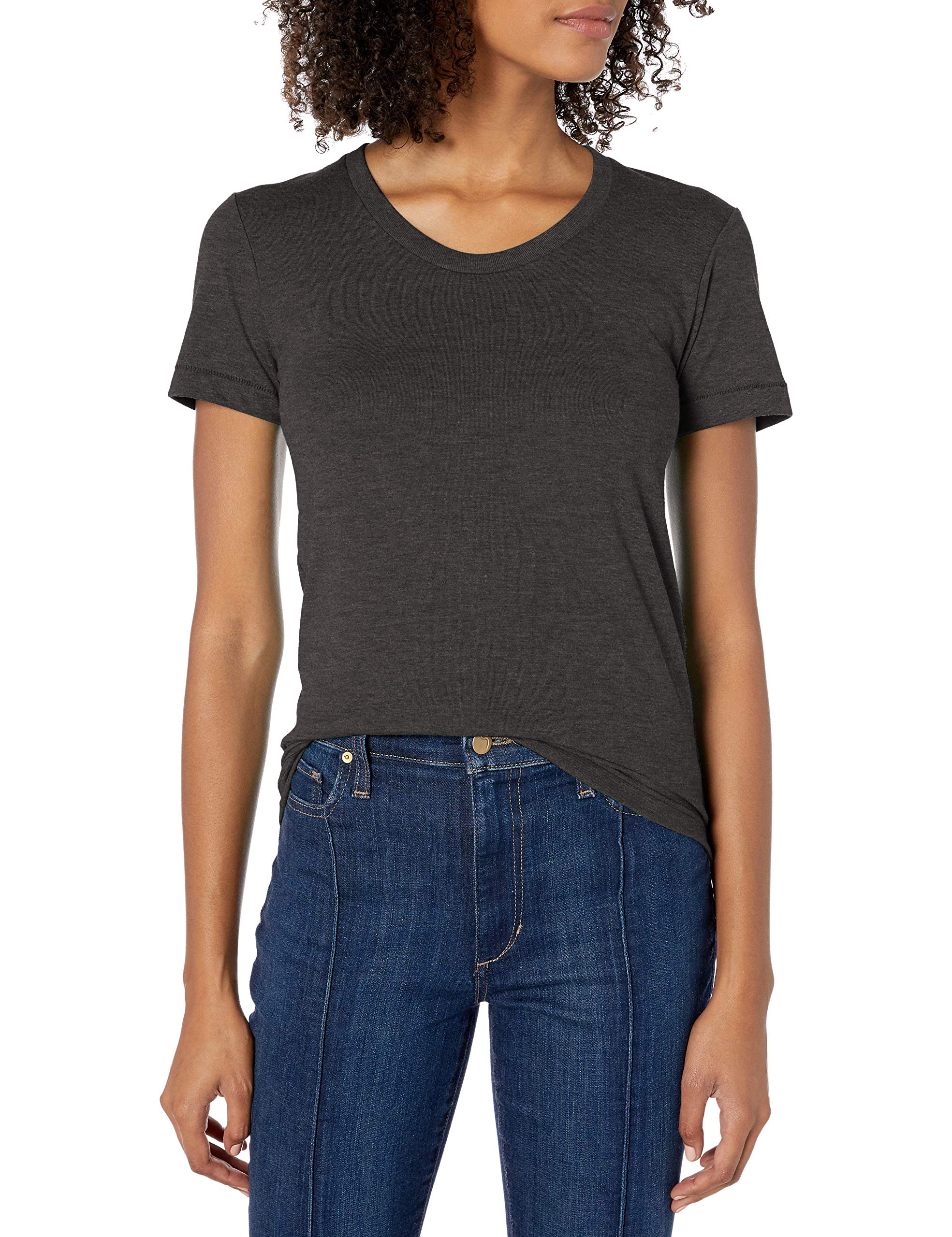 Marky G Apparel Women's Soft Triblend Track T-Shirt - Comfortable Athletic Tee for Running, Yoga & Casual Wear | Breathable & Lightweight Workout Top