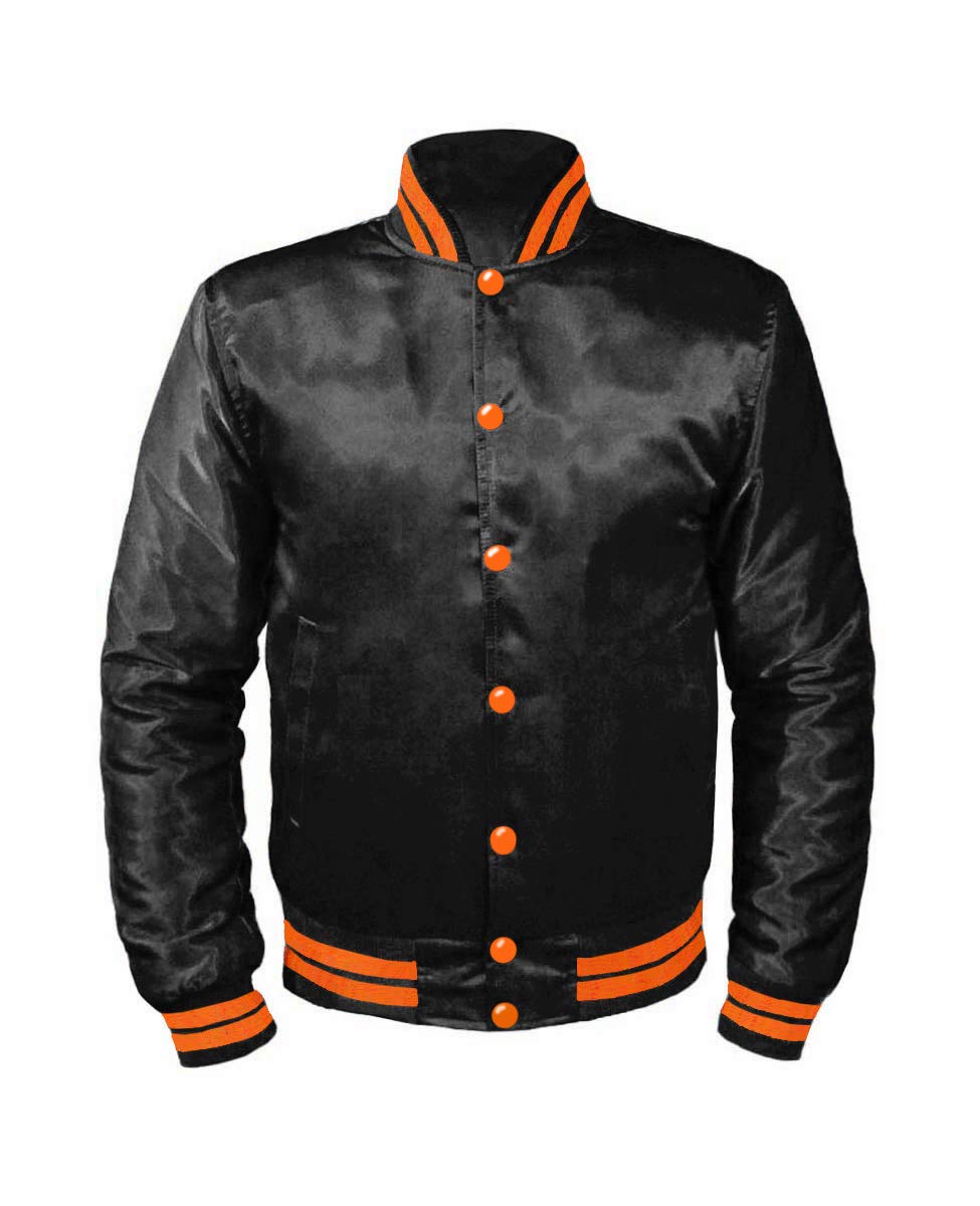 Original American Varsity Letterman College Baseball Bomber Satin Jackets for Sports Enthusiasts and Casual Wear