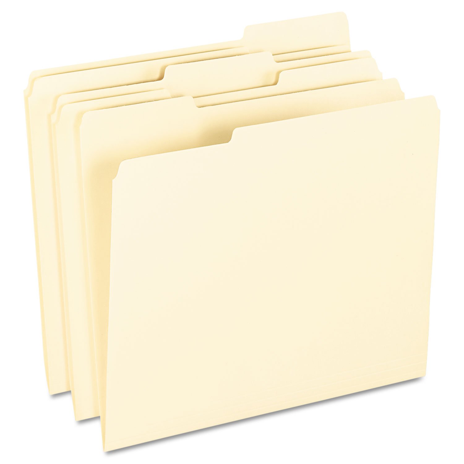 Pendaflex 62702 Smart Shield File Folders - 1/3 Cut End Tab, Letter Size, Manila Color, 100 per Box - Perfect for Office Organization & Document Storage