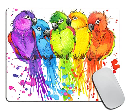 Watercolor Parrots