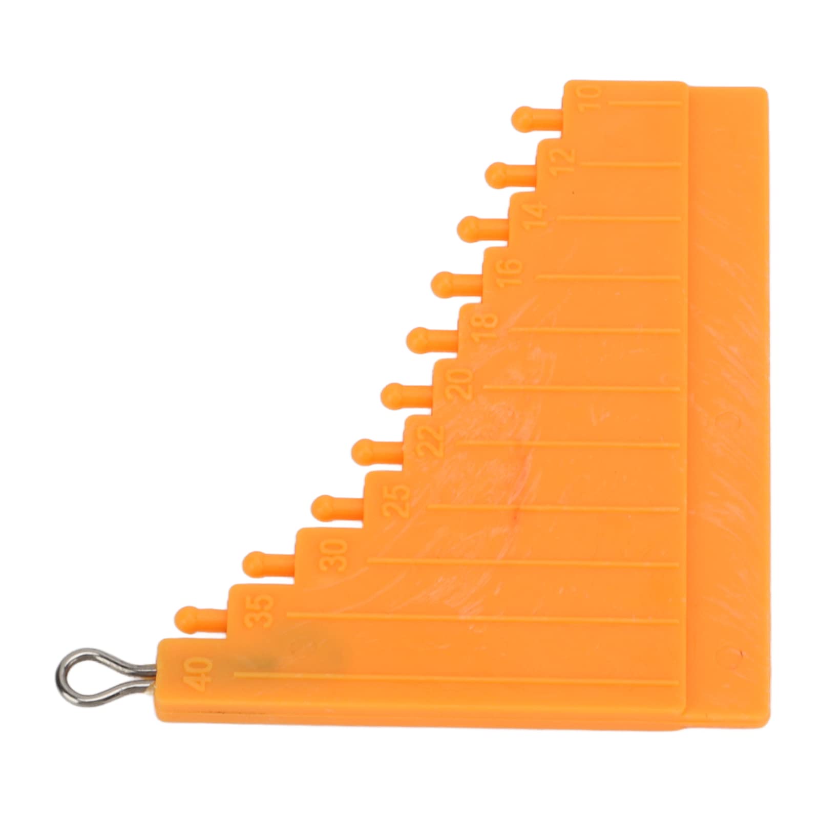 VBESTLIFE Fishing Hair Gauge Tool - Carp Fishing Accessories, Hair Rig Measurement Tool with Feeder Mini Sub Wire Binding Device - Perfect for Carp Angling, Bait Setup & Hook Tackle Organization (Great for Freshwater & Match Fishing)