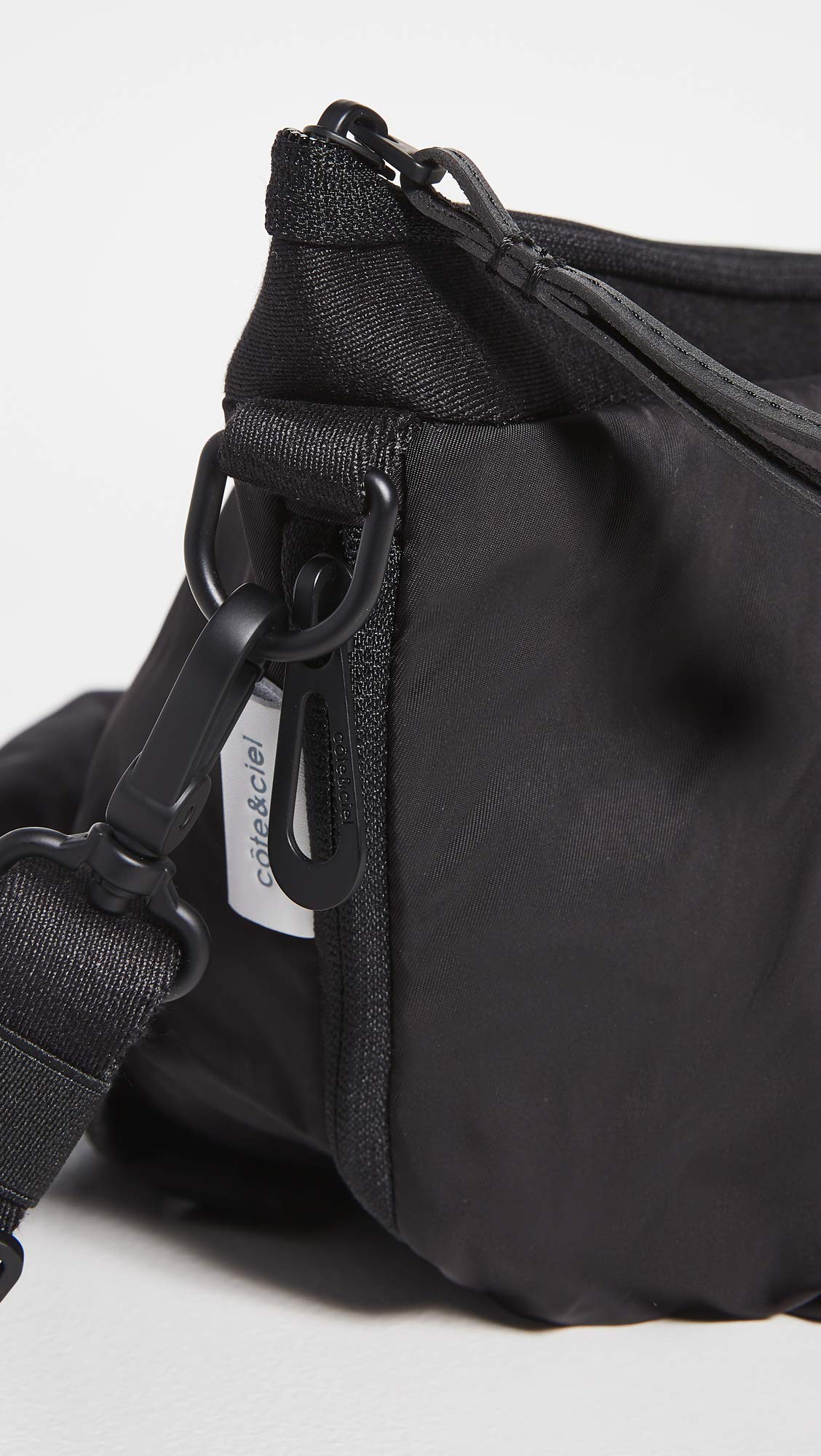 Cote & Ciel Orne Smooth Men's Laptop Backpack - Waterproof Business Travel Bag for Work & College - Stylish Black One Size Shoulder Bag for Commuters & Professionals