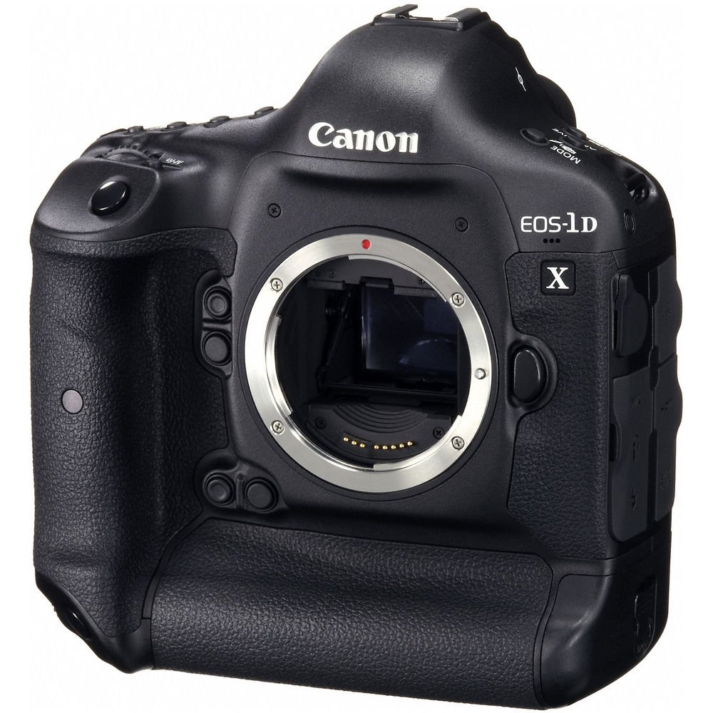 Canon EOS-1D X Professional DSLR Camera Body (5253B002) - Renewed with Case, Flex Tripod, Hand Strap & Cleaning Kit - Perfect for Sports, Wildlife & Wedding Photography