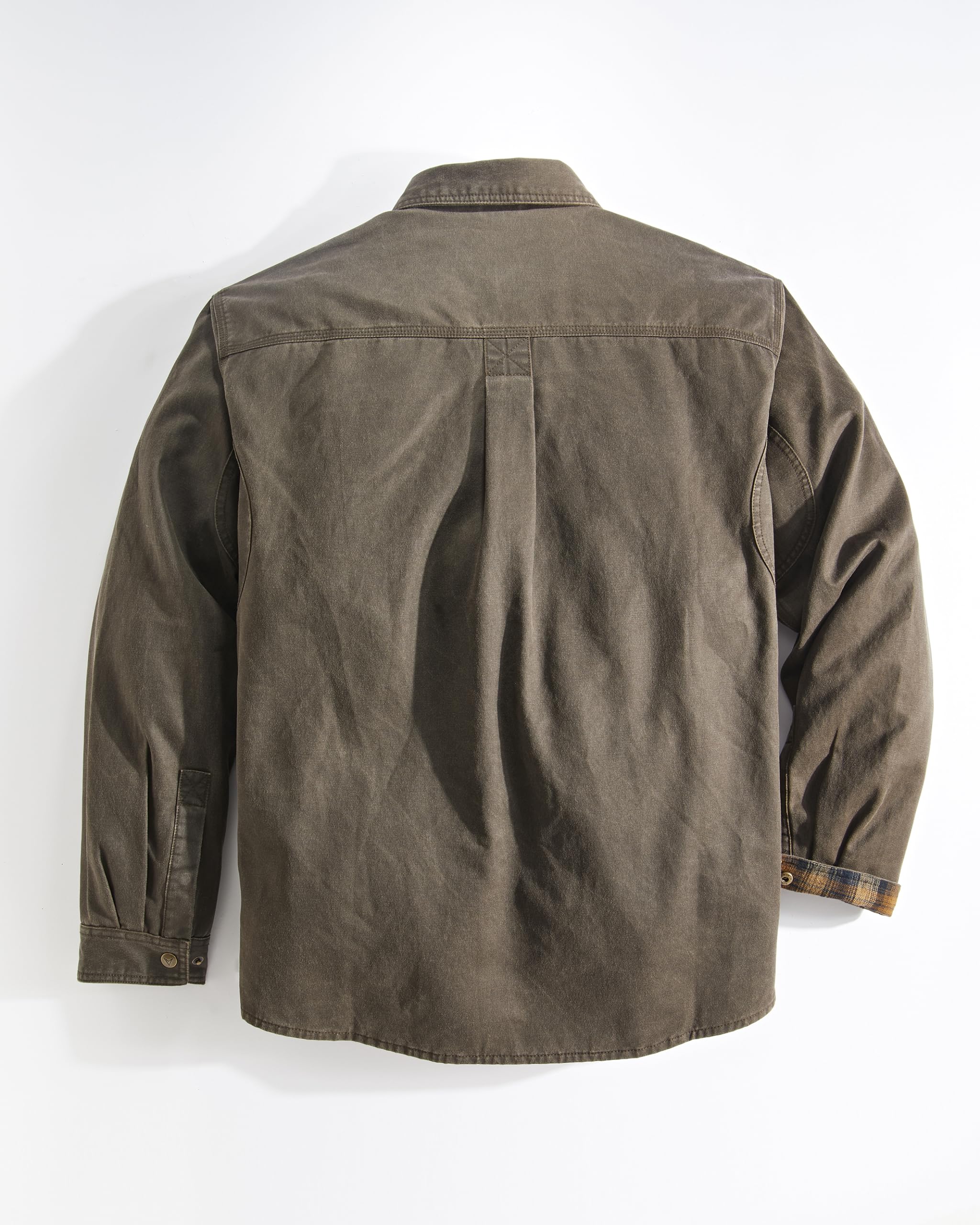 Venado Cotton Suede Concealed Carry Shirt Jacket for Men - Lightweight Tactical Concealed Carry Shirt with Hidden Pockets for CCW, Outdoor Activities & Everyday Wear
