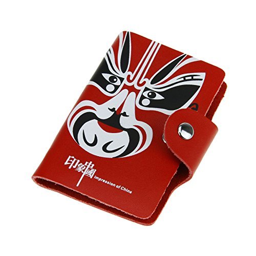 Premium Chinese Style Business ID Credit Card Wallet Case - Slim RFID Blocking Leather Holder for Cards, Cash & IDs - Perfect for Office, Travel & Daily Use