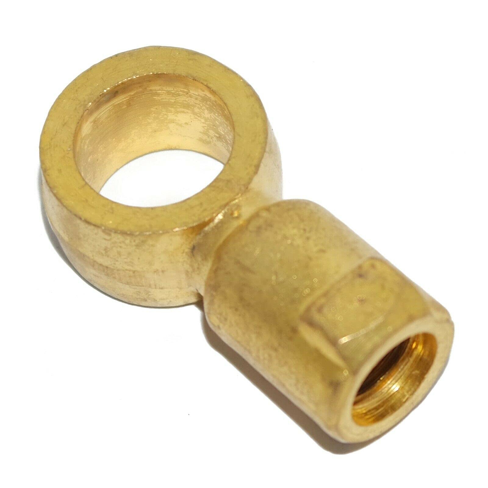 **High-Quality Brass Master Cylinder T Single Outlet Fitting for Willys Jeeps & Tractors – Durable Hydraulic Brake System Replacement Part for Off-Road & Farm Use**