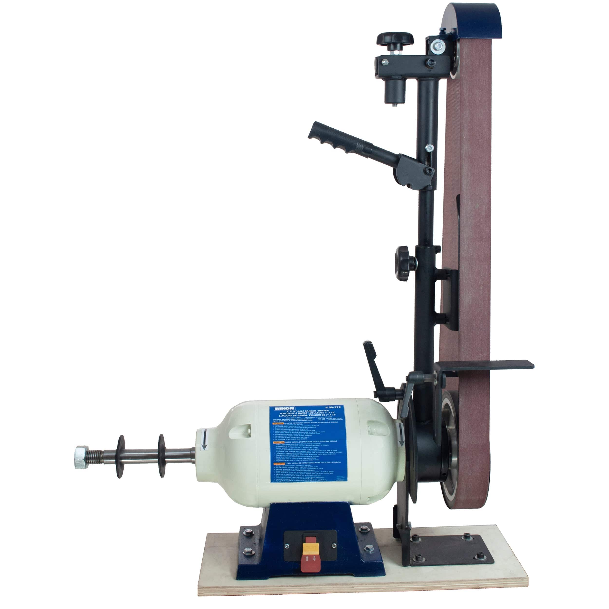 1HP 2x72 Belt Sander & Buffer with 1x8 Spindle - Professional Metal Woodworking Grinder & Polisher for Knife Making, Metal Fabrication & DIY Projects
