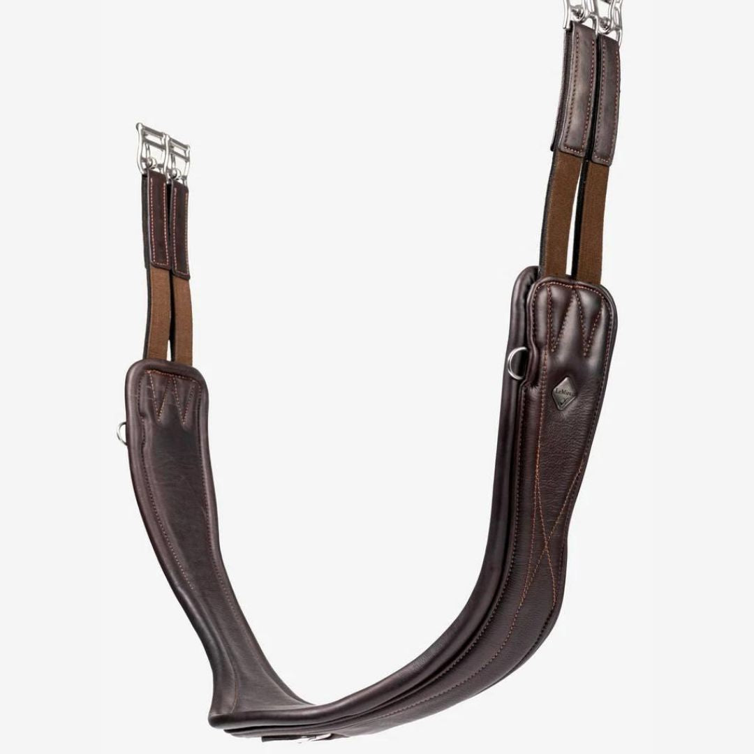 LeMieux Gel Tek Anatomic Jumping Girth - Shock Absorbing Horse Girth for Jumping & Dressage - Comfortable Equestrian Gear for Training & Competition