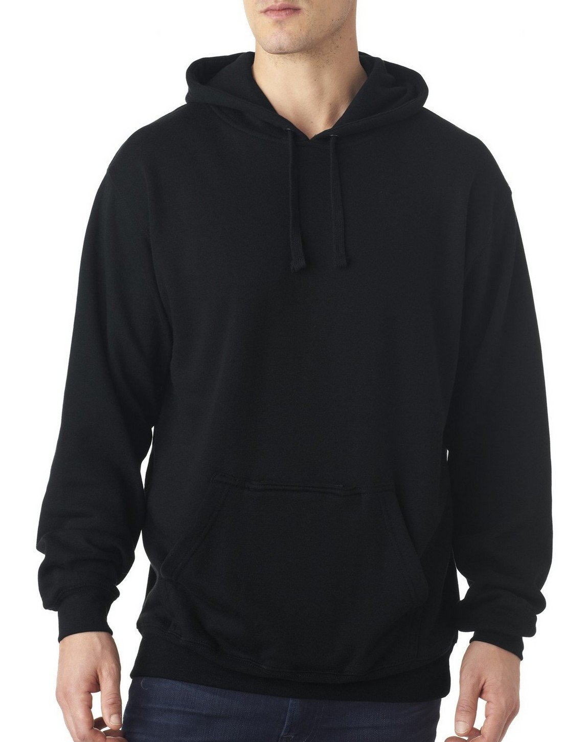J. America J8815 Blended Tailgate Hooded Sweatshirt for Men & Women - Comfortable Pullover Hoodie for Casual Wear, Sports & Outdoor Activities