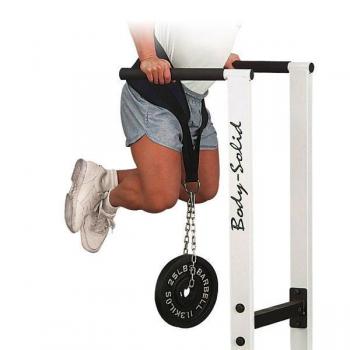 Durable Nylon Dipping Belt with Heavy-Duty Chain - Perfect for Weightlifting, CrossFit & Strength Training